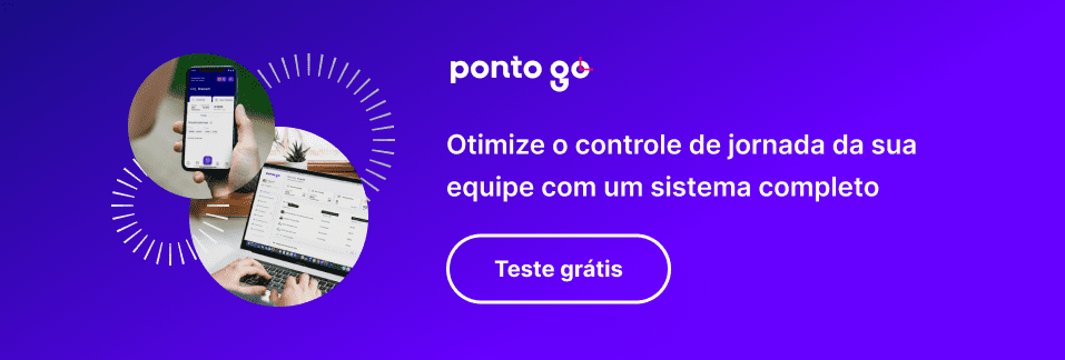Imagem comercial PontoGo "Otimize o controle de jornada da sua equipe com um sistema completo, teste grátis".